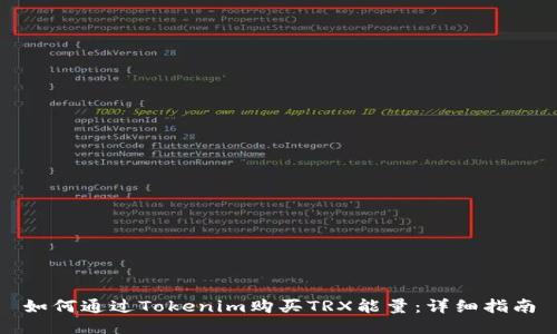如何通过Tokenim购买TRX能量：详细指南